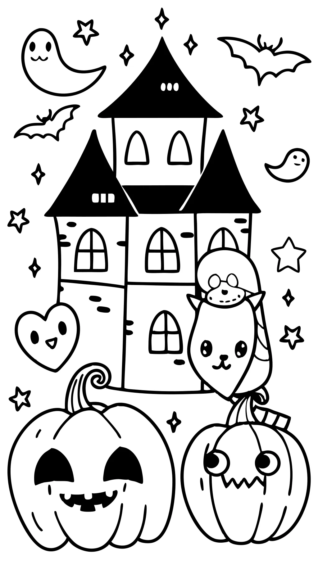 coloriages pdf d’Halloween